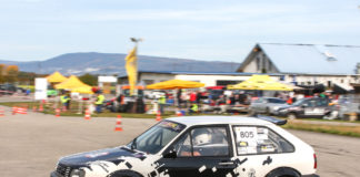 Martin Larva fährt auf die Eins