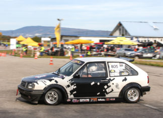 Martin Larva fährt auf die Eins