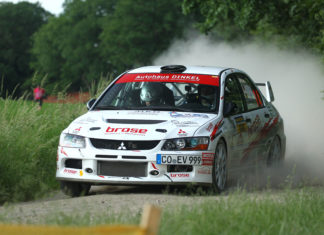 Patrik Dinkel und Co-Pilotin Tamara Lutz schnellstes ADAC Rallye Masters Duo