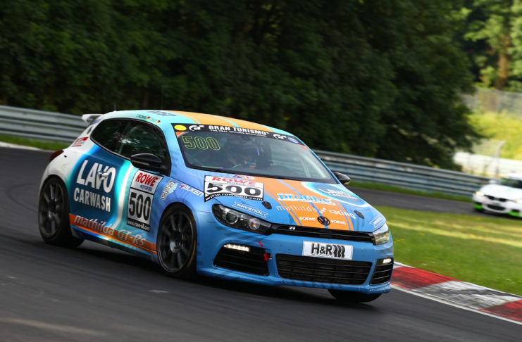 mathilda racing landet beim „Double-Header“ der Nürburgring Langstrecke-Serie in den Top-Zehn