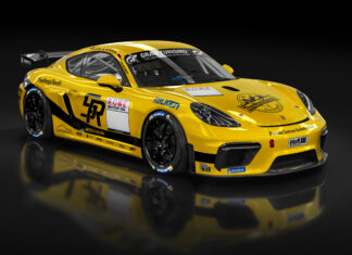 Smyrlis Racing greift mit Porsche in der NLS an Der Porsche 718 Cayman GT4 CS zählt mit zu den schnellsten Autos auf dem Nürburgring