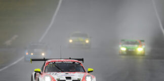Wechselhaftes Eifelwetter stoppt Frikadelli Racing bei den 12h Nürburgring