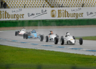 Nasses Wochenende in Hockenheim für den AvD Historic Race Cup