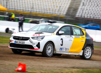 Rainer Noller und Stefan Kopczyk triumphieren bei der ADAC Rallye Nordbaden in Hockenheim