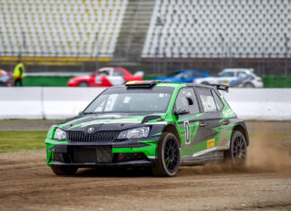 Roll-out bei der Rallye Nordbaden