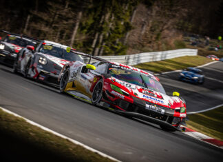 Frikadelli Racing zum Auftakt mit zwei Podiumsplätzen und einer gelungenen Ferrari-Premiere