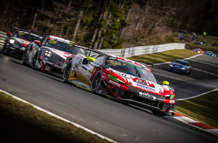 Frikadelli Racing zum Auftakt mit zwei Podiumsplätzen und einer gelungenen Ferrari-Premiere