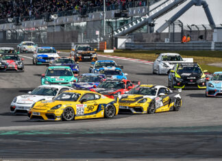 Smyrlis Racing beendet den Saisonauftakt der Nürburgring Langstrecken-Serie mit drei Podiumsergebnissen