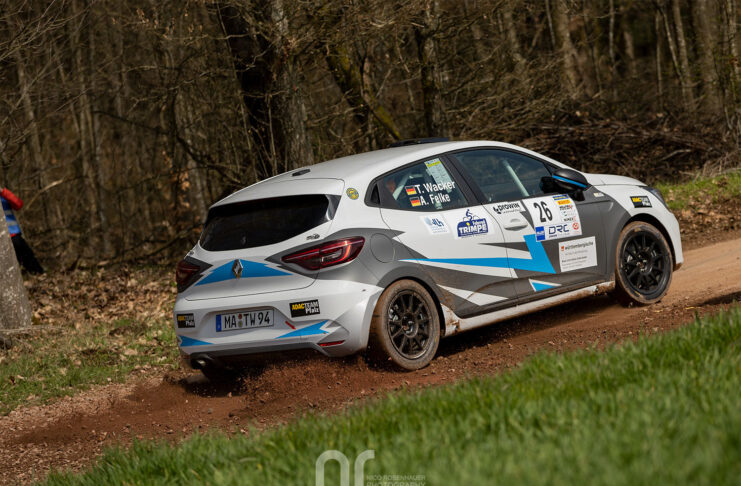 16. Gesamtrang für Team Wacker/Felke bei der Osterrallye in Zerf