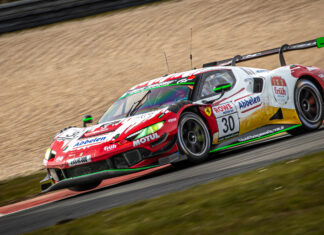 Frikadelli Racing: Gesamtrang sechs und Führungskilometer mit dem neuen Ferrari 296 GT3