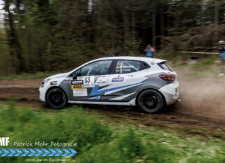 Klassensieg für Tim Wacker und Luca Kiefer bei der Rallye Birkenfeld