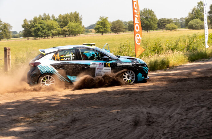 Enttäuschung bei der Vechtdal Rallye