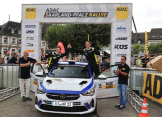 Sieg bei der ADAC Saarland-Pfalz Rallye 2023