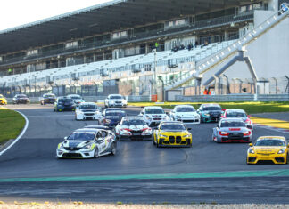 BMW-Podium auf dem Nürburgring