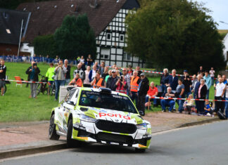 Marijan Griebel dominiert Saisonfinale und wird Deutscher Rallyemeister 2023