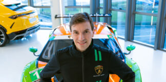 Christian Engelhart greift 2024 wieder als Lamborghini-Werksfahrer an