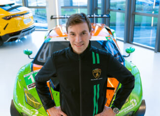 Christian Engelhart greift 2024 wieder als Lamborghini-Werksfahrer an