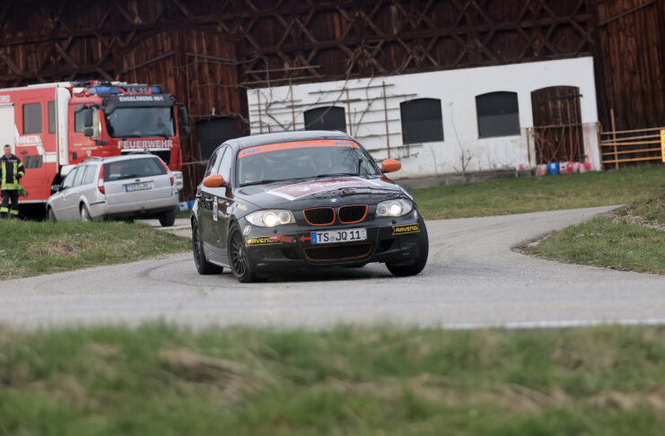 Zweimal Platz zwei beim Rallyesprint