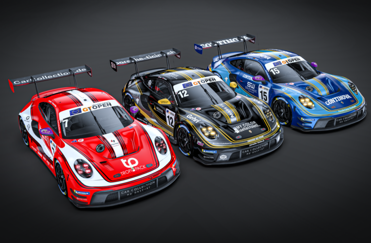 Car Collection erweitert das Engagement in der GT Open mit einem dritten Porsche