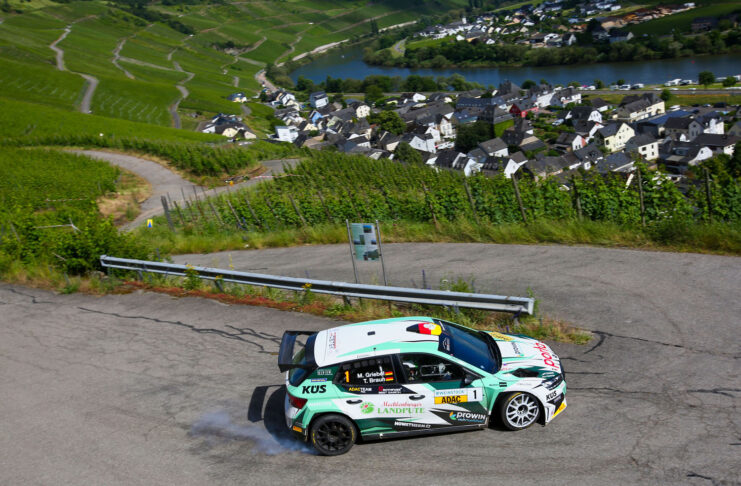 Hattrick für Lokalmatador Griebel in seinen Weinbergen