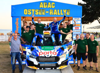 Dennis Rostek gewinnt die ADAC Ostsee-Rallye
