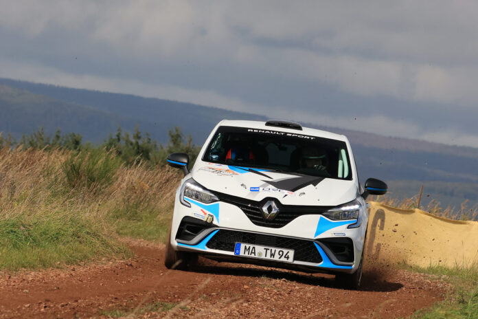 Tim Wacker im Renault Clio