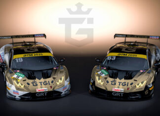 TGI Lamborghini Team by GRT 2025 in der DTM mit zwei Werksfahrern am Start