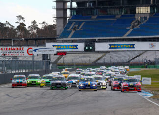 DMV BMW 318ti Cup startet in Hockenheim in die neue Saison Start Hockenheim DMV BMW 318ti Cup