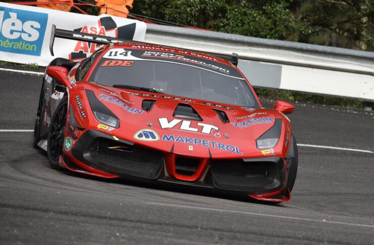 Osnabrücker Bergrennen – Spektakulärer Ferrari in der Europa-Bergmeisterschaft