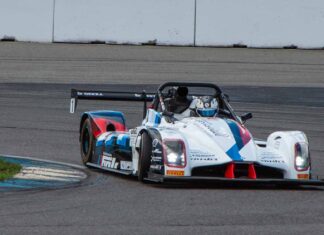 Marco Fink startete mit seinem neuen Rennboliden nova Proto NP01 BMW bei der P9 Challenge