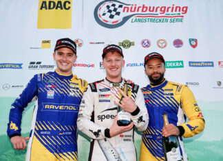 Podiumsplatzierung für Dennis Fetzer bei NLS9