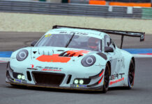 Frederik Läuferts Porsche 991 GT3 R Foto: Markus Stiefken