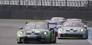 Michael Schrey gewinnt zum Abschluss seiner Karriere die Pro-Am Meisterschaft des Porsche Carrera Cup