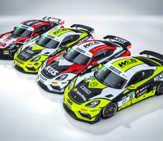 Großaufgebot für AVIA W&S Motorsport in der ADAC GT4 Germany
