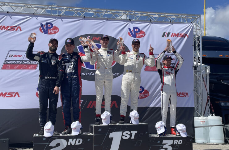 GEBHARDT Motorsport mit dramatischen Sieg bei Premiere der IMSA Airbnb Endurance Challenge 2026