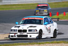 BMW-Siege in der Magdeburger Börde Ingo Baum im BMW M3 E36 GT