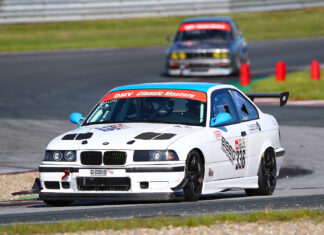 BMW-Siege in der Magdeburger Börde Ingo Baum im BMW M3 E36 GT