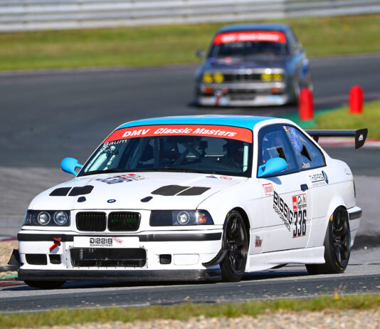 BMW-Siege in der Magdeburger Börde Ingo Baum im BMW M3 E36 GT