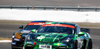 STT vor dem Auftritt auf dem Red Bull Ring Thomas Frank / Peter Terting - Porsche Cayman