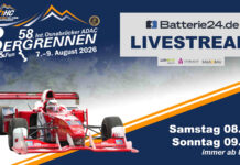 Historischer und moderner Automobilrennsport am Uphöfener Berg – 58. Int. Osnabrücker Bergrennen am 8./9. August
